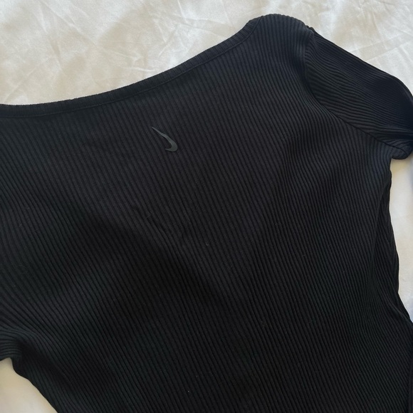 Nike Yoga ribbed button up top - Picture 1 of 5